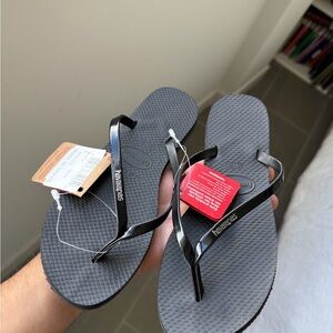 Havaianas Classic Black Sandals
